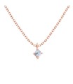 CZ Silver Necklace SPE-5657
